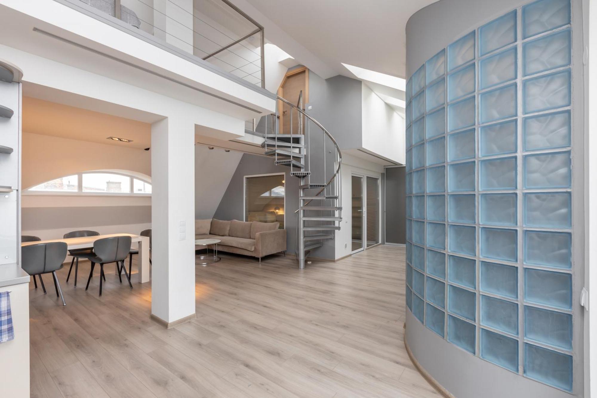 Penthouse Apartment With Terrace 리가 외부 사진
