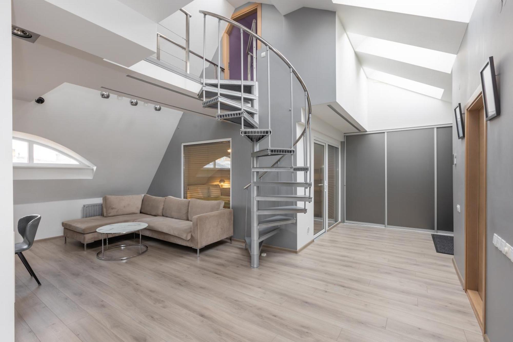 Penthouse Apartment With Terrace 리가 외부 사진
